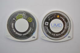 Lot Deux Jeux PSP Need For Speed Prostreet + SOCOM Us Navy Seal's Fireteam Bravo - Accesorios