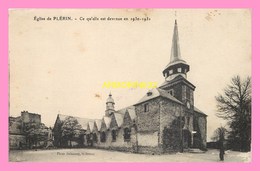 CPA  PLERIN  église , Ce Qu Elle Est Devenue En 1930-1931 - Plérin / Saint-Laurent-de-la-Mer