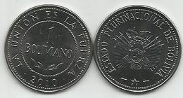 Bolivia 1 Boliviano 2010. High Grade - Bolivie