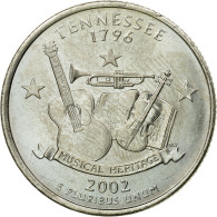 Monnaie, États-Unis, Quarter, 2002, U.S. Mint, Denver, SUP, Copper-Nickel Clad - 1999-2009: State Quarters