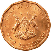 Monnaie, Uganda, 2 Shillings, 1987, SUP, Copper Plated Steel, KM:28 - Ouganda