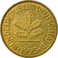 Monnaie, République Fédérale Allemande, 5 Pfennig, 1995, Stuttgart, TTB - 5 Pfennig