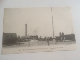 BH - 800 - MAZINGARBE-les-BREBIS - Place De La Fosse - Tir à L'Arc