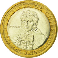 Monnaie, Chile, Cardinal Raul Silva Henriquez, 100 Pesos, 2006, Santiago, SUP - Chili