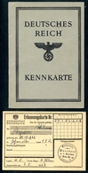 Kennkarte Deutsches Reich 23.2.1945 Und  Erkennungskarte Österreich 3.5.1936, NUSSDORF A.d. Traisen, St. Pölten, NÖ - Historische Documenten