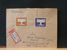 81/263 LETTRE SAARLAND D.B.P. - Lettres & Documents