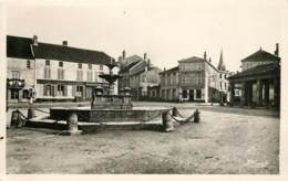 NOGENT EN BASSIGNY PLACE DE L'HOTEL DE VILLE LA FONTAINE - Nogent-en-Bassigny