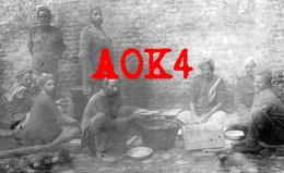 Nordfrankreich 1916 Prisonniers De Guerre India POW Sikh Naan Feldpost Douai Turban Somme Dastar - War 1914-18