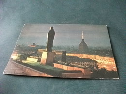 TORINO DI NOTTE LA MOLE DA MONTE DEI CAPPUCCINI - Mole Antonelliana