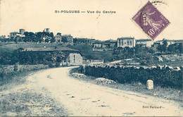 -dpts Div.-ref-AD506- Loire - Saint Polgues - St Polgues - Vue Du Centre -  Carte Bon Etat - - Otros Municipios