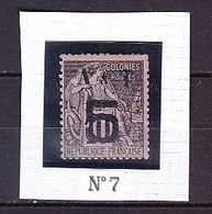 FRANCE TIMBRE COLONIE FRANÇAISE ANNAM ET TONKIN  N° 7 - Unused Stamps