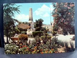 (FG.I39) BISCEGLIE - MONUMENTO AI CADUTI, GIARDINI VILLA COMUNALE (BARLETTA ANDRIA TRANI) Francobollo Rimosso - Bisceglie