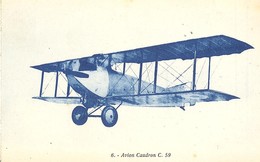 2142 6 Avion CAUDRON  C 59 - 1919-1938