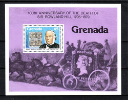 Grenada  - 1979. R. Hill. Diligenza A Cavalli ( Fuori Francobollo ). Horse Stagecoach (off Postage Stamp). MNH - Rowland Hill