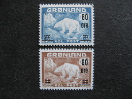 Groenland: TB Paire N° 28 Et N° 29. Neuve XX. - Neufs