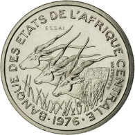 Monnaie, États De L'Afrique Centrale, 50 Francs, 1976, Paris, ESSAI, FDC - Gabun