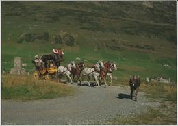 Die Historische Reisepost Oberhalb Hospental, St. Gotthard - Photo: Heidi Wettstein - Hospental