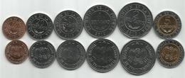 Bolivia   2010/12  UNC Complete Coin Set From Bank Bag - Bolivië