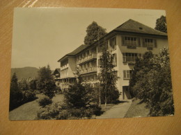 UNTERAGERI Erholungsheim St. Anna Kurort Spa Thermal Health Cancel Post Card Zug Switzerland - Zug