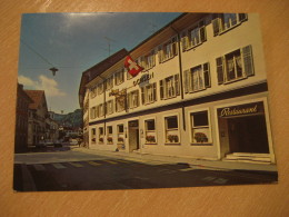 ZURZACH Hotel Ochsen Thermalbad Kurort Spa Thermal Health Cancel Post Card Aargau Switzerland - Zurzach