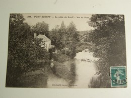 F1  PONT SCORFF La Vallée Du Scorff Vue Du Pont 1910 Moulin De Kermabon - Pont Scorff