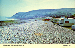 MERIONETH - LLYNGWRIL  FROM THE BEACH Gwy429 - Merionethshire