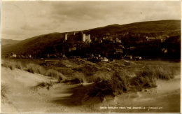 MERIONETH - HARLECH - FROM THE SANDHILLS RP  Gwy487 - Merionethshire