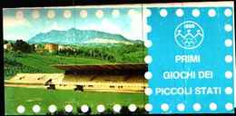 72602) Primi Giochi Sportivi Dei Piccoli Stati (10 Esemplari Da 400 L.) - LIBRETTO - 16 Maggio 1985 MNH** - Booklets