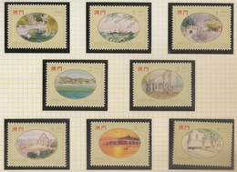 Macau Portugal China Chine 1995 - Macao Visto Por Lio  - Paintings Of Macao By Lio Man Cheong - Set Complete - MNH/Neuf - Unused Stamps