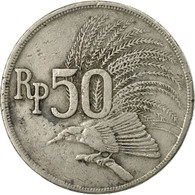 Monnaie, Indonésie, 50 Rupiah, 1971, B+, Copper-nickel, KM:35 - Indonesien