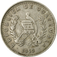 Monnaie, Guatemala, 10 Centavos, 1990, TTB, Copper-nickel, KM:277.5 - Guatemala