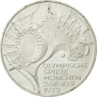 Monnaie, République Fédérale Allemande, 10 Mark, 1972, Stuttgart, TTB - Andere & Zonder Classificatie