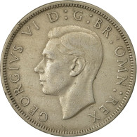 Monnaie, Grande-Bretagne, George VI, 1/2 Crown, 1951, TTB, Copper-nickel, KM:879 - K. 1/2 Crown