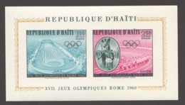 1960  Jeux Olympiques De Rome: Stade, Défilé Des Athlètes ** - Haiti