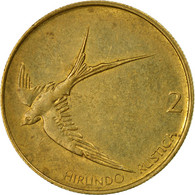 Monnaie, Slovénie, 2 Tolarja, 1993, TB+, Nickel-brass, KM:5 - Slowenien