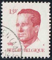 Belgique 1986 Yv. N°2202 - 13F Rouge Carminé - Oblitéré - 1981-1990 Velghe