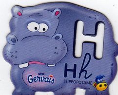 Magnets Magnet Alphabet Gervais Hippopotame H - Buchstaben Und Zahlen