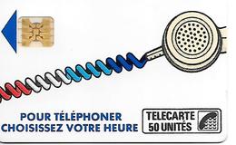 CARTE-PUBLIC-Ko58.-645.3-50U-SC4On-S/E-SERIGRAPHIE- -Puce 7-6 Impact-CORDON BLANC--Série-N°895691 Reste 2U-TBE - Telefonschnur (Cordon)