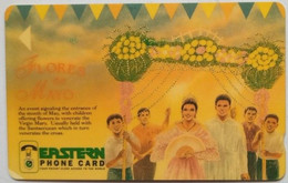 Philippines 150 Units 6PETD Eastern Telecom Flores De Mayo - Philippinen