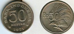 Indonesie Indonesia 50 Rupiah 1971 KM 35 - Indonesia