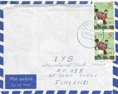 DRC RDC Zaire Congo 1990 Bukavu World Cup Football Spain 100Z On 25k Michel 1010 Cover - Usados