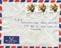 DRC RDC Zaire Congo 1984 Beni Code Letter B Scouting Cover - Gebraucht