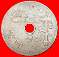 # HAMMER: SPAIN ★ 25 CENTIMOS 1927! LOW START ★ NO RESERVE! Alfonso XIII (1886-1931) - Prove & Monete Ribattute