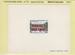 Centrafricaine - Epreuve De Luxe - N°175 - Hotel St Sylvestre - Repubblica Centroafricana