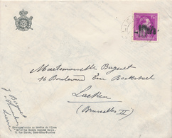 430/27 -  Lettre Des Invalides TP Moins 10 % 724 B - Surcharge Locale Cachet Touristique LIER - 1946 -10%