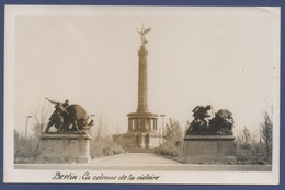 BERLIN Ouest  : La Colonne De La Victoire   / Voyagée En Juillet 1954 Ou 1955 - Dierentuin