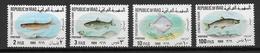 IRAQ - YVERT N° 527/530 ** MNH - COTE = 12 EUR. - POISSONS - Irak