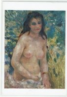 Auguste Renoir, Mädchen-Halbakt Im Sonnenschein - Peintures & Tableaux