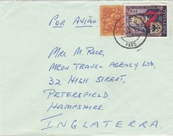 PORTUGAL AIRMAIL COVER - FARO To ENGLAND - Lettres & Documents