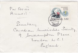 PORTUGAL AIRMAIL COVER - CASCAIS   To ENGLAND ( FRONT OF COVER ) - Lettres & Documents